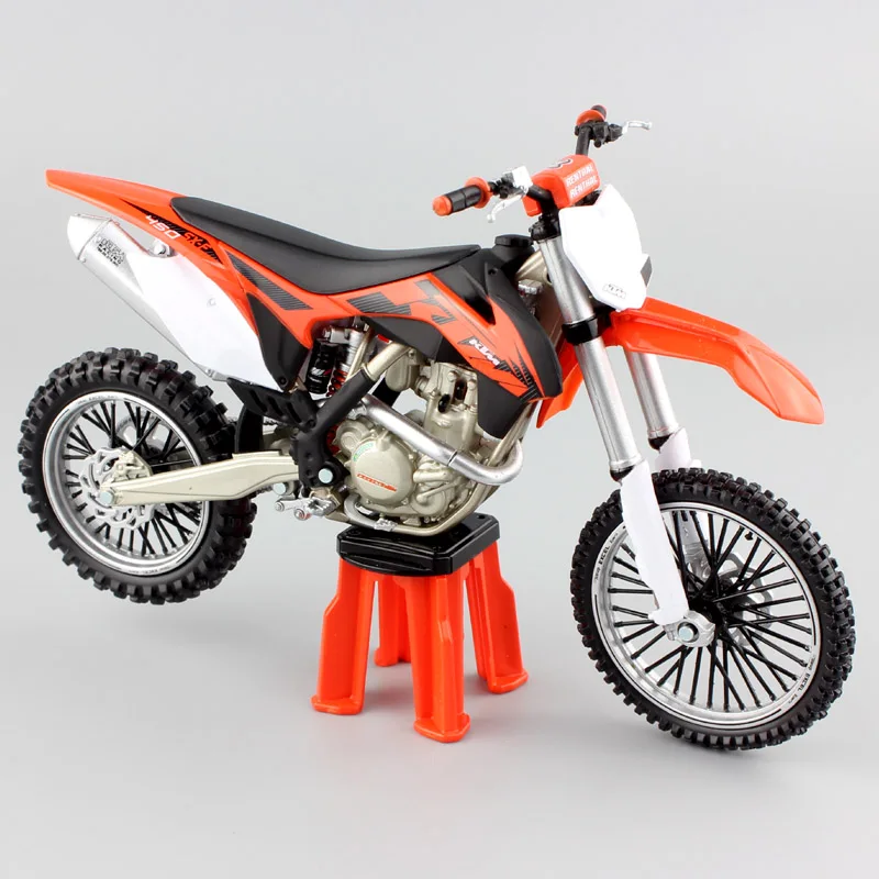 1:12 Масштаб automax KTM 450 SX-F SXF 2013 Supercross racing moto cross enduro moto rcycle литье под давлением модель moto dirt игрушечный мотоцикл Реплика