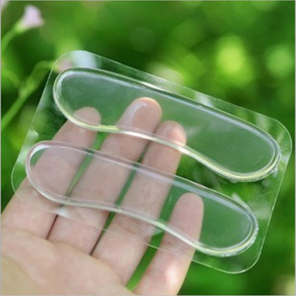 

1Pair Silicone Gel Heel Cushion protector Foot feet Care Shoe Insert Pad Insole Big Sale