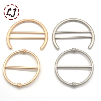 

New High quality fashion Belt Buckles 2pcs/lot round metal buckle for wind coat bag decoration crafts DIY sewing accessories