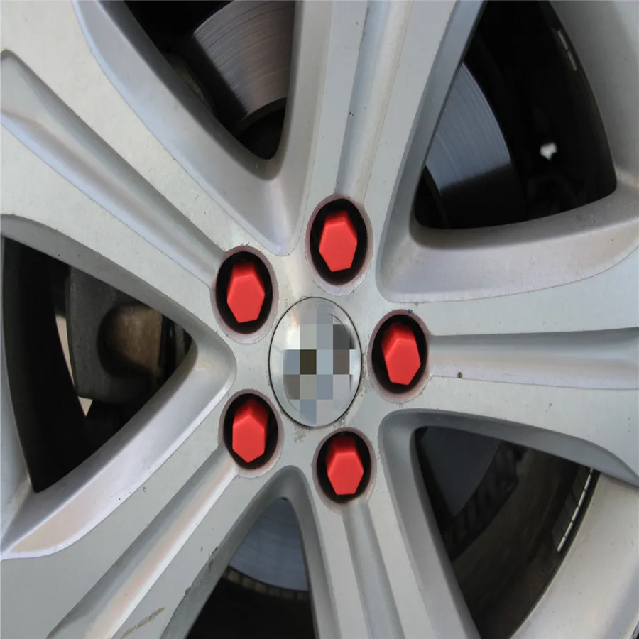 

Silicone Car Wheel Hub Screw Cover Nut Caps Bolt Rims Protection For Jeep Renegade SAHALA