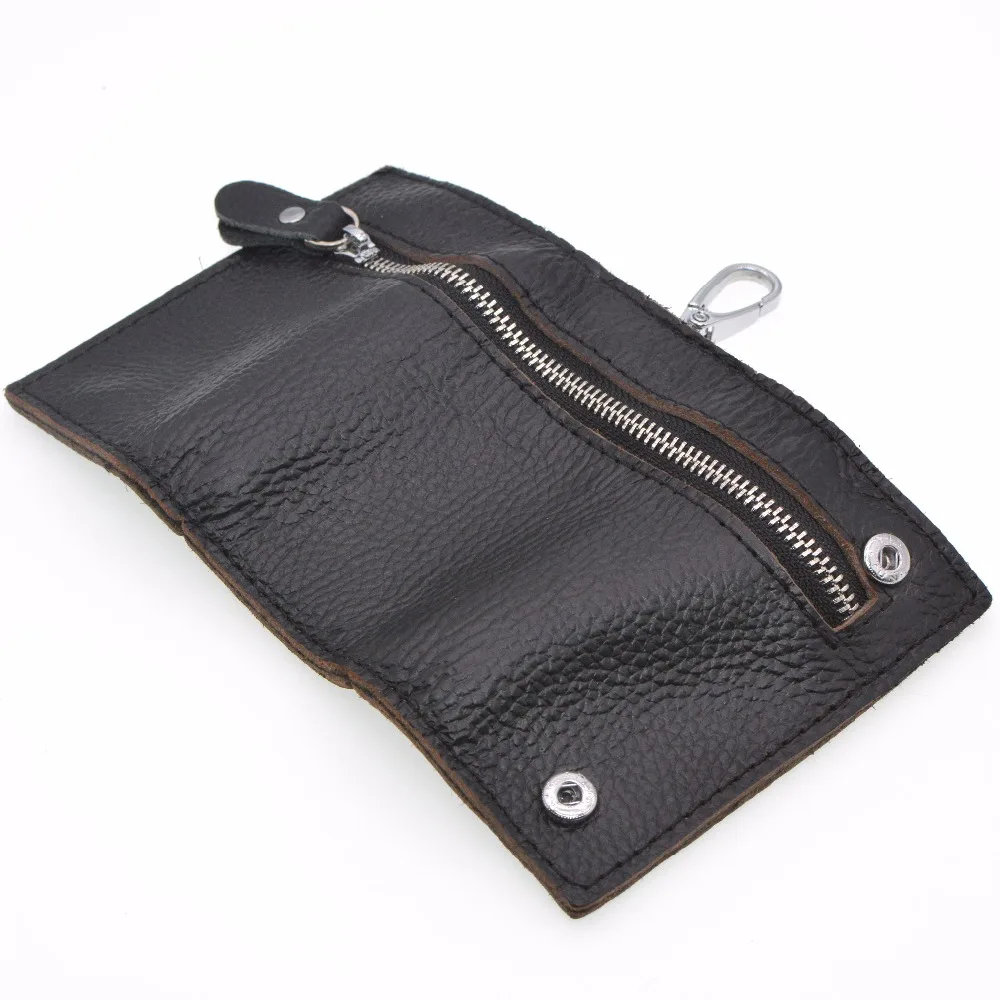 

2018 New Comes Multi Functional Genuine Leather Cowhide Card Holder Men&Women Pouch Keys Case Housekeeper Key Wallet Coin Purse