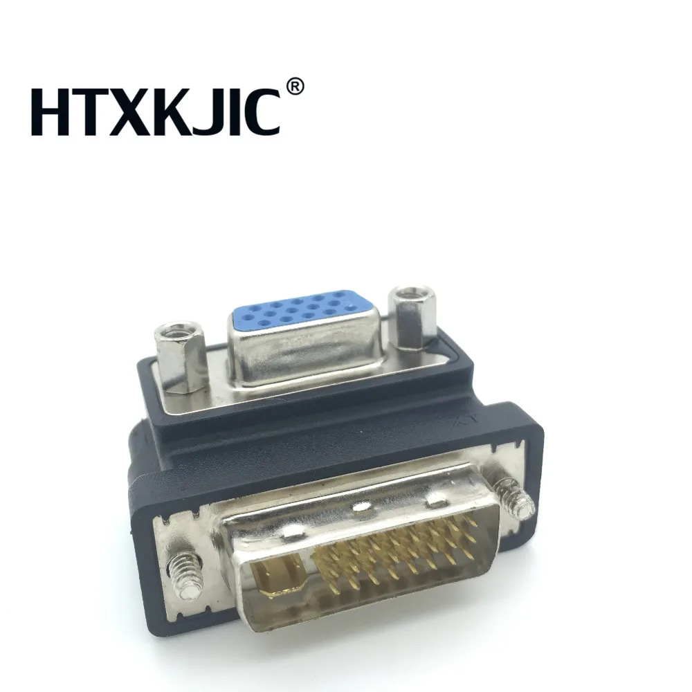 

Переходник DVI 24 + 5-VGA под прямым углом DVI24 5-VGA подключение VGA Видео DVI штекер-гнездо кабель преобразования интерфейса 10 шт.