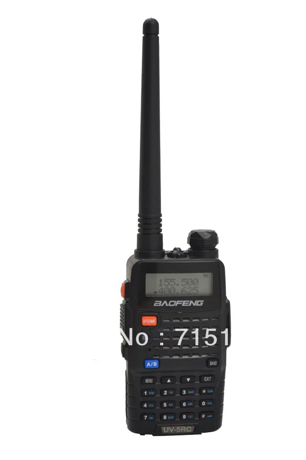 

New Arrival UV-5RC 136-174MHz(RX/TX) & UHF400-520MHz(TX/RX) Dual Band 5W/1W 128CH FM 65-108MHz with Free Earphone Two-way Radio