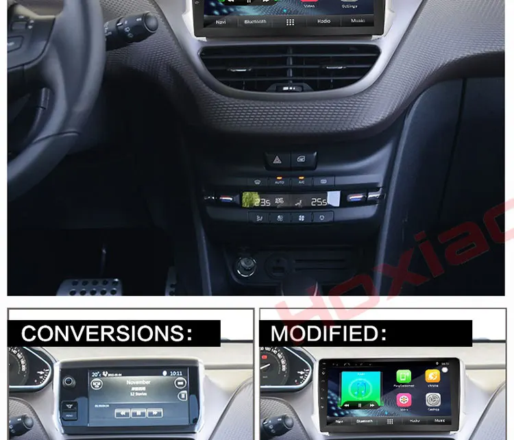 Discount For Peugeot 2008 208 android Car 2 din radio GPS Navi 4 Core 9" WIFI  Car Android Multimedia 2din car dvd player 7