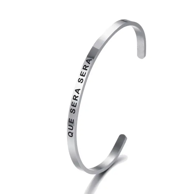 Stainless Steel Bracelets Bangles Inspirational Cuff Handmade Bracelets Bangles Inspirational Cuff