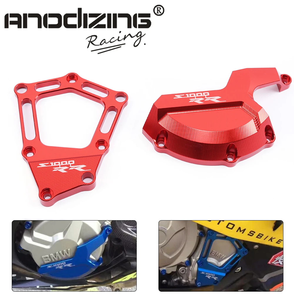 

free shipping red Motorcycle Guard Cover Slider Protector Engine Saver Stator Case for BMW S1000RR 09 10 11 12 13 14 15 16