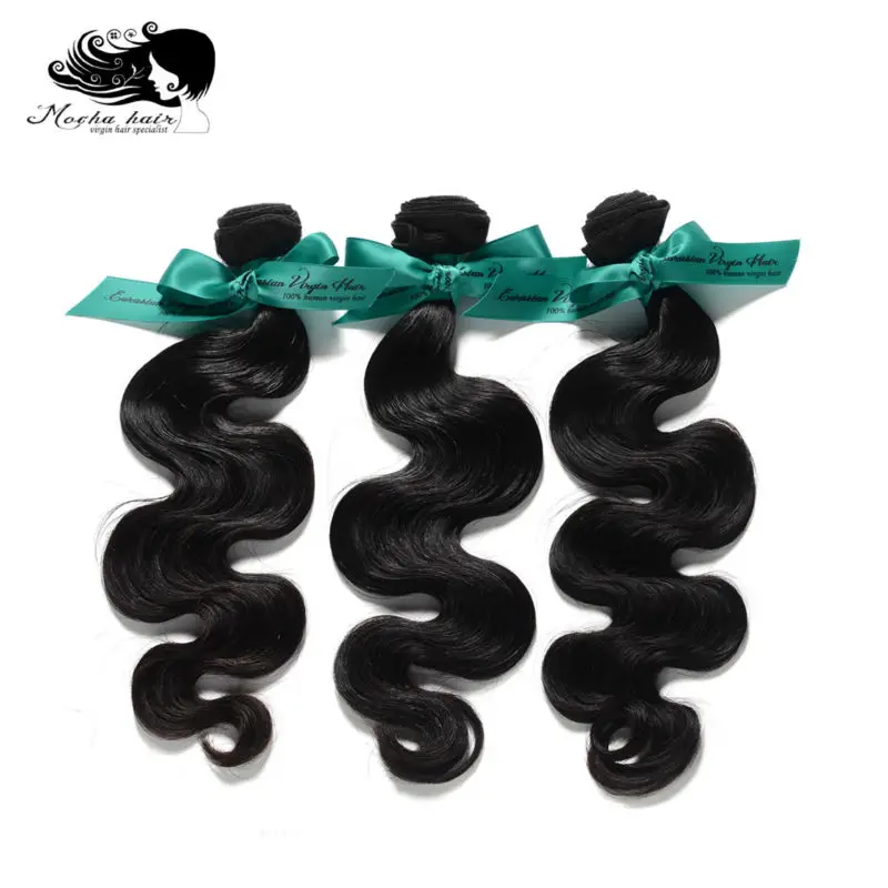 Mocha Hair Body Wave European Virgin Hair extension 12inch-26inch Nature Color 100% Human Hair Weaves Mocha Hair Body Wave European Virgin Hair extension 12inch-26inch Nature Color 100% Human Hair Weaves