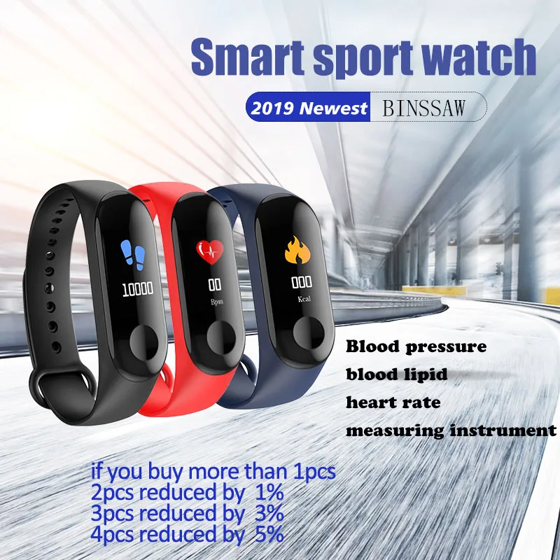 

Bracelet Smart Big OLED Touch Screen Message Time Bracelet Smartband Watch for Android IOS Wrist Watch