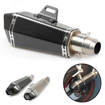 

Motorcycle Scooter exhaust Modified Exhaust Muffler pipe for Aprilia ducati Honda CB650F CB1000R CBR 600f4i CB400 Suzuki yamaha