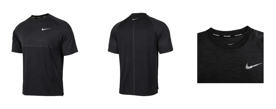 Новое поступление NIKE DRY призер TOP SS Для мужчин футболки с коротким рукавом спортивная