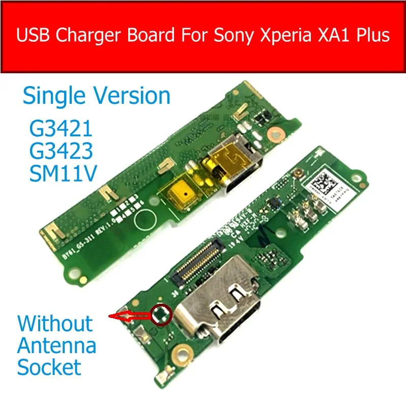 Зарядное устройство USB плата для sony Xperia XA/XA1/XA1 Ultra/XA2 Ultra/XA1 Plus G3121/G3112/G3421/G3412/F3111 зарядная док-станция