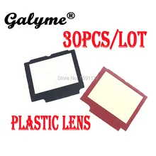 30 шт./партия, популярная пластиковая консоль для мальчика, Защитная панель для объектива, запасная часть для GameGB Advance SP, защита для объектива