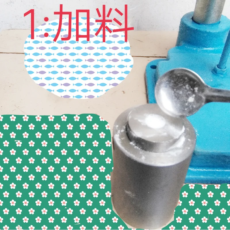 Hand Punch Tablet Press Machine Laboratory Medicineb Herbal Powders Tableting Machine Pill Stamping