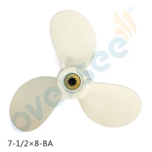 OVERSEE OUTBOARD For YAMAHA Outboard 4 5 HP Aluminium Propeller Pervane 6E0 45941 01 EL 3X7