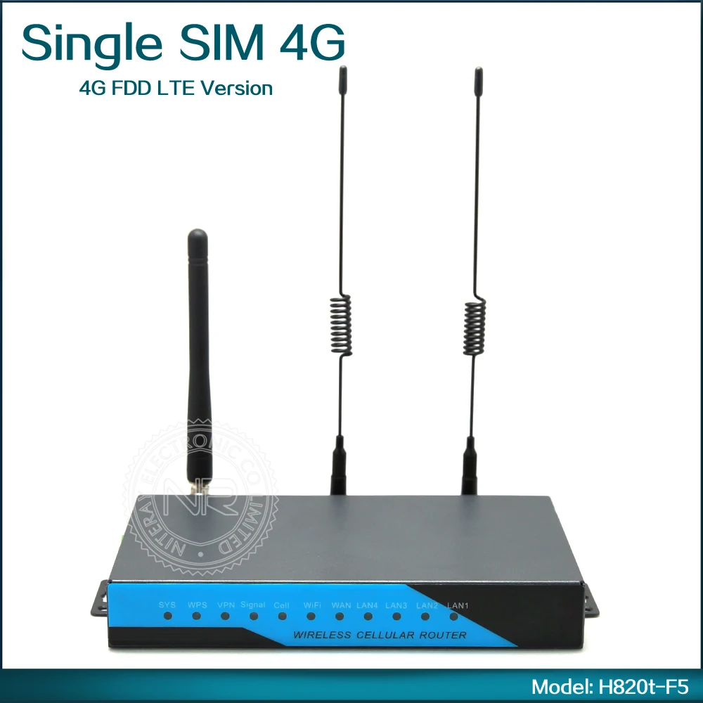 Мини роутер передвижной 4G FDD LTE Mifi модем с одной SIM картой и двумя ячейками антенны