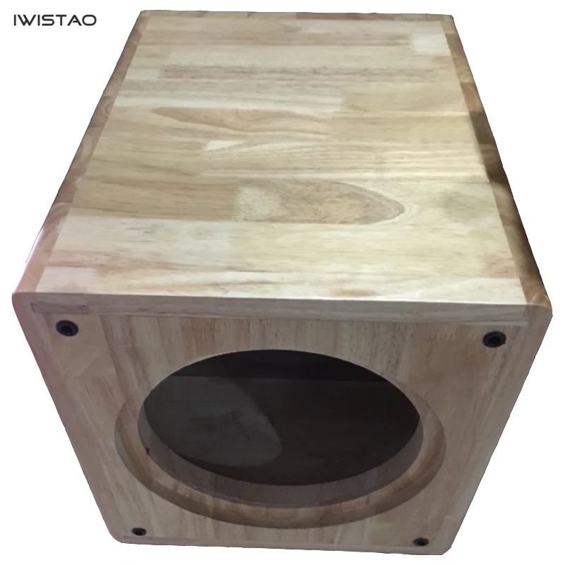 IWISTAO 8 Inch Subwoofer Empty Enclosure Finish