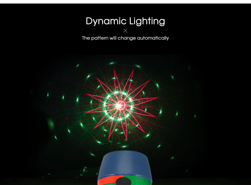 Светодиодный проектор, лазерные огни, мигающие светящиеся сценические огни для DJ, дискотека, вечерние, для домашнего шоу, дня рождения, лампы, украшения