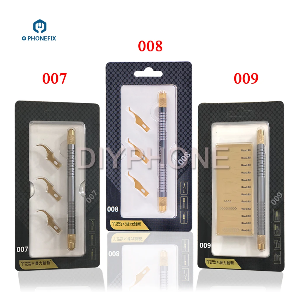 Deluxe Cell Phone Repair Tool Kits Multifunction 8 in 1 BGA Repair Blade Set Chip Disassembly Tool Repair Kits