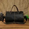 Sac messager en cuir pour hommes, qualité tendance mallette d'affaires, Design masculin, voyage, étui pour ordinateur portable 14 pouces, sac portefeuille fourre-tout 1097 ► Photo 3/6