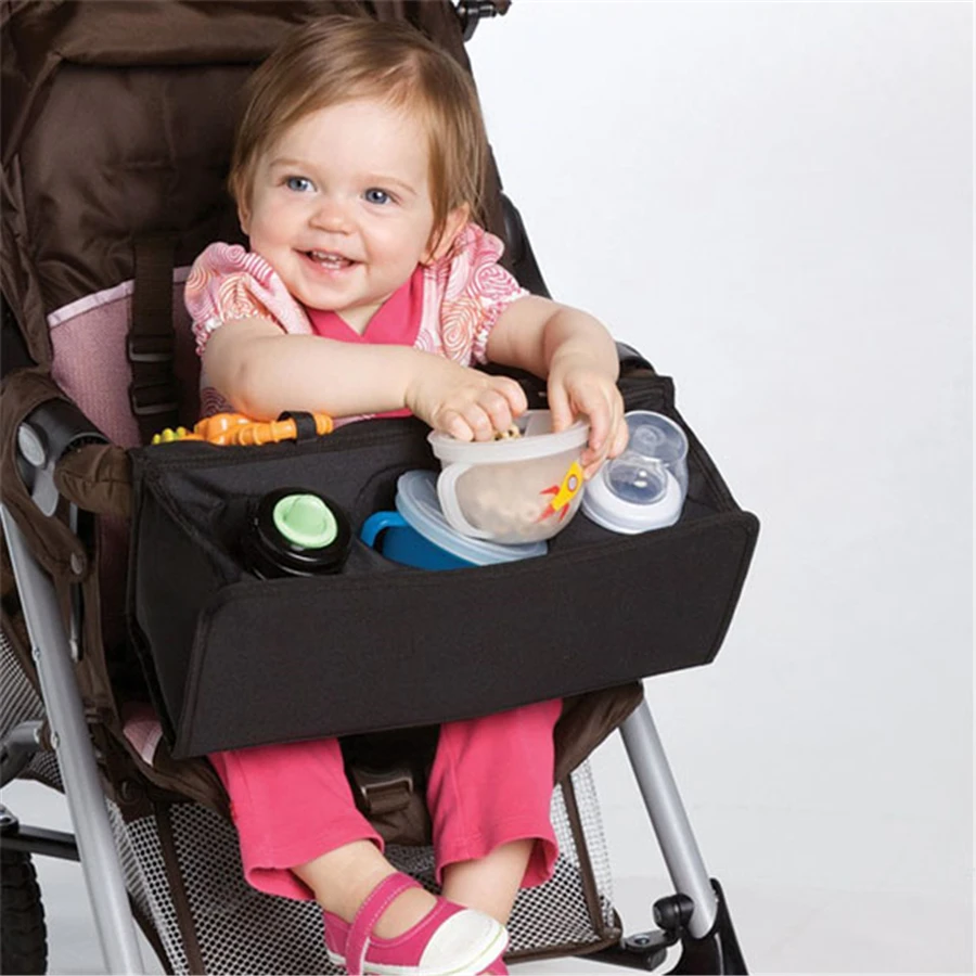Baby Strollers Kids Cart Stroller Child Toys Multifunction Tray Storage