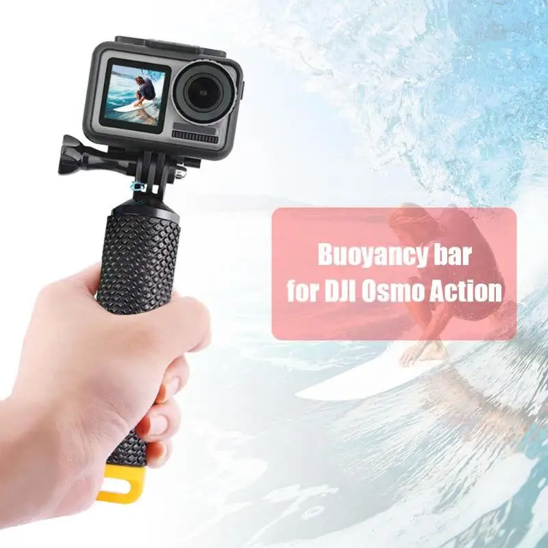 Водонепроницаемая рукоятка для селфи для Osmo Action Cam портативная выдвижная ручка Кронштейн Держатель для DJI Osmo аксессуары для действий