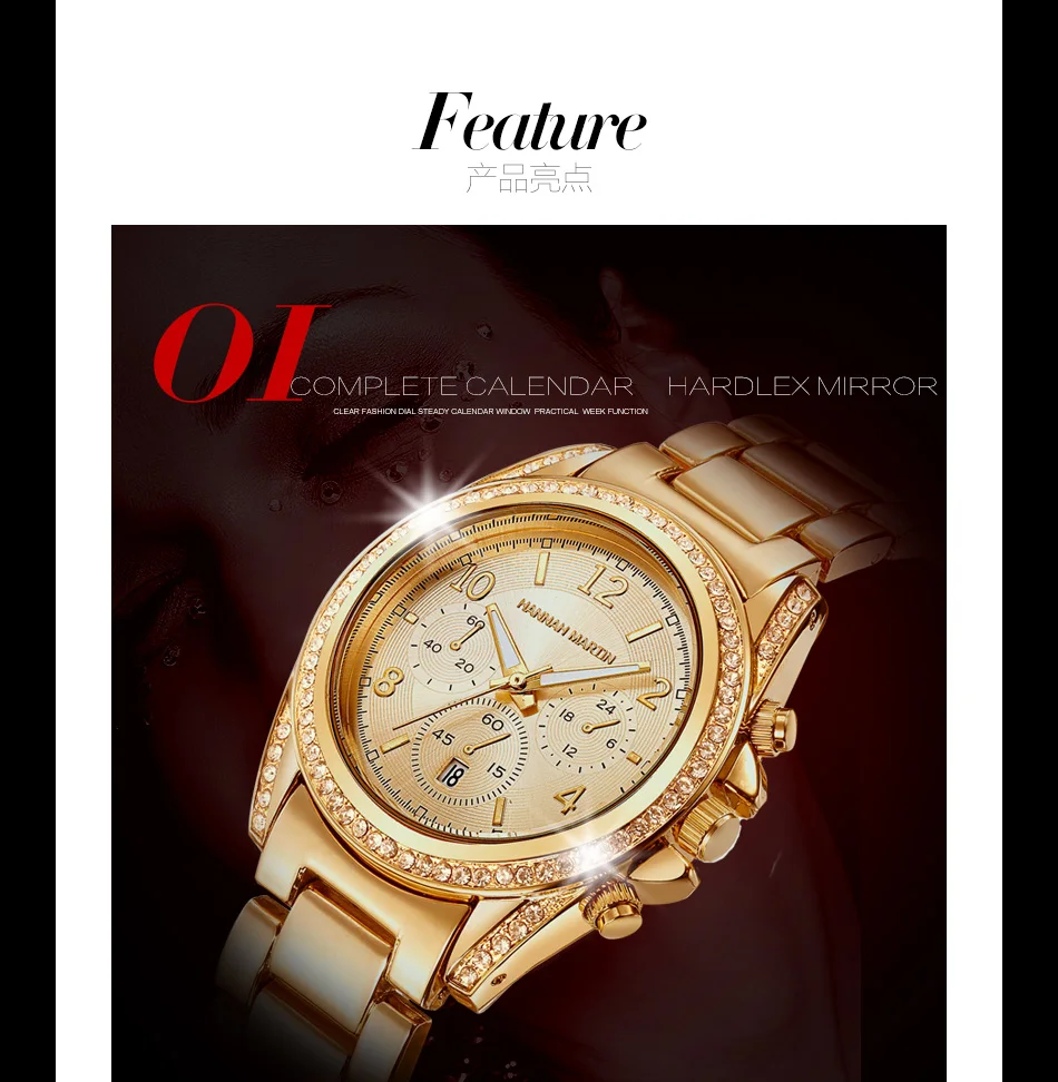HANNAH Martin женские часы лучший бренд класса люкс для женщин часы Diamond Мода розовое золото часы для женщин часы reloj mujer