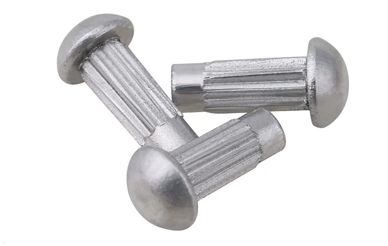 1000PCS/LOT GB827 M3 M4 AL Aluminum Half Round Pan Head Knurled Thumb