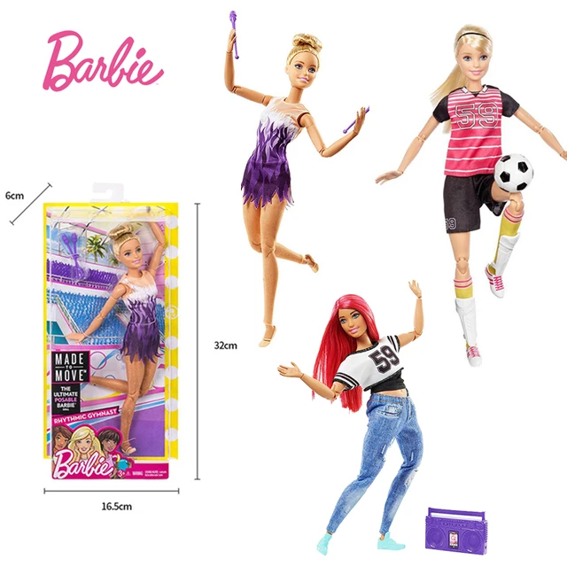 Original Barbie Yoga Doll Joints Made To Move Body Barbie Sports