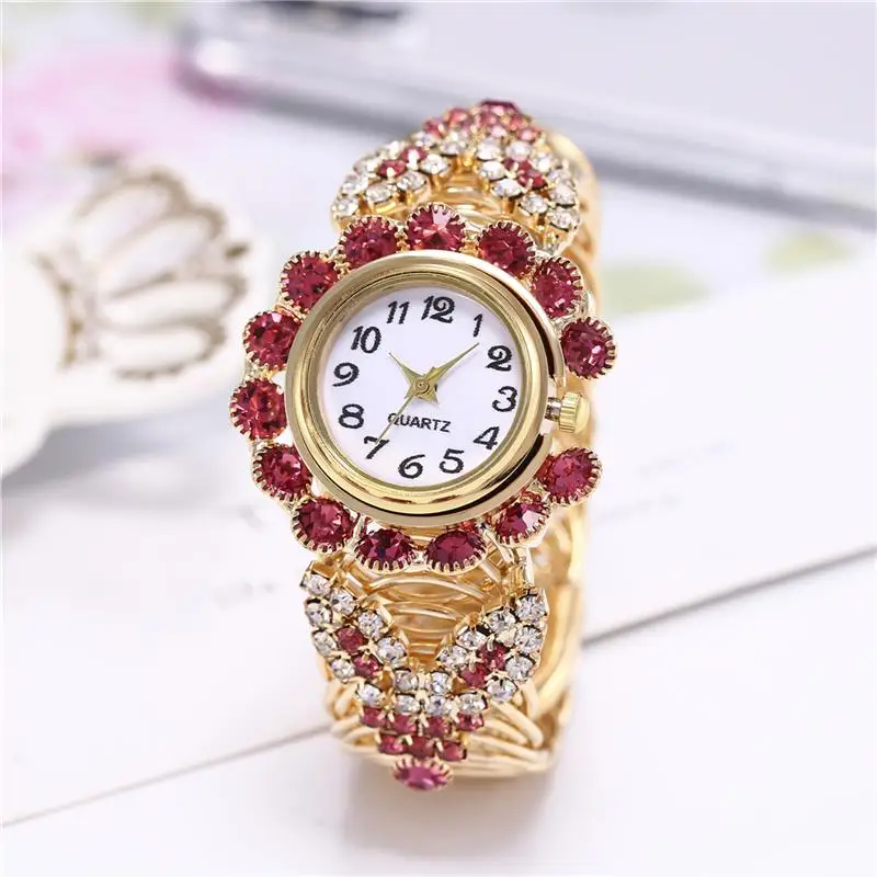 Модные женские часы-браслет роскошные бриллиантовые кварцевые наручные часы из нержавеющей стали летние Golod Bangel Designwatches Reloj Mujer
