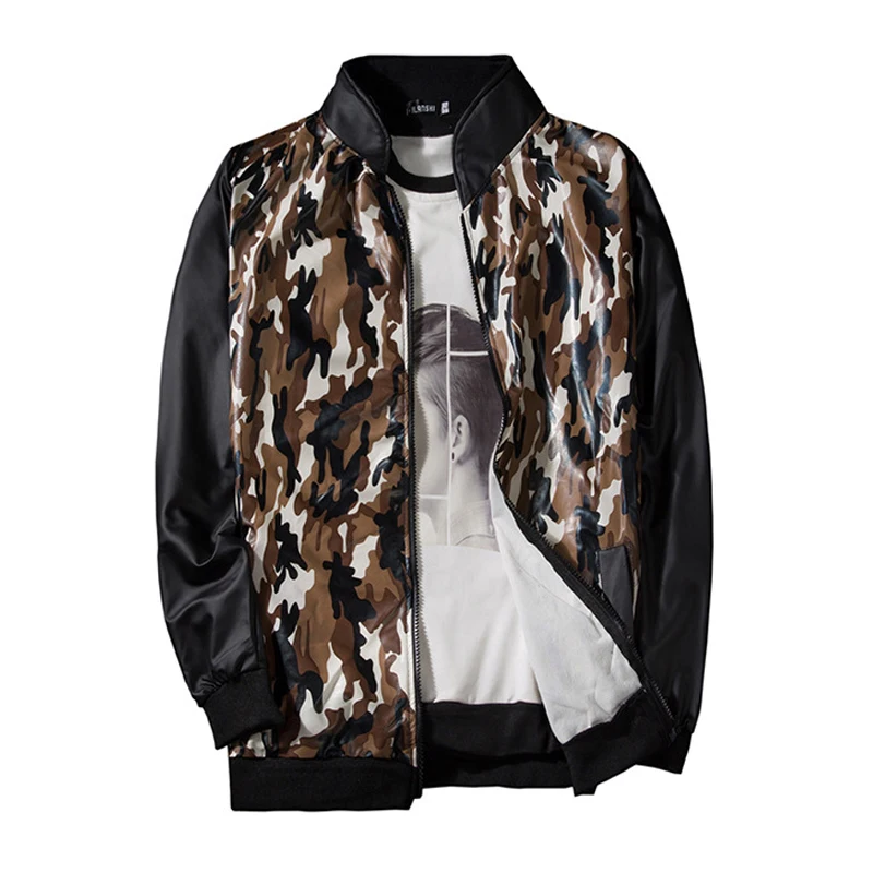 DIMUSI, мужские куртки, модная уличная одежда в стиле хип-хоп, леопардовые пальто, мужская повседневная камуфляжная верхняя одежда, спортивный костюм, брендовая одежда, YA730