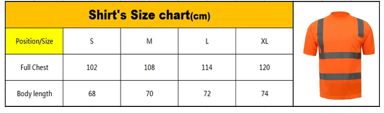 shirt size