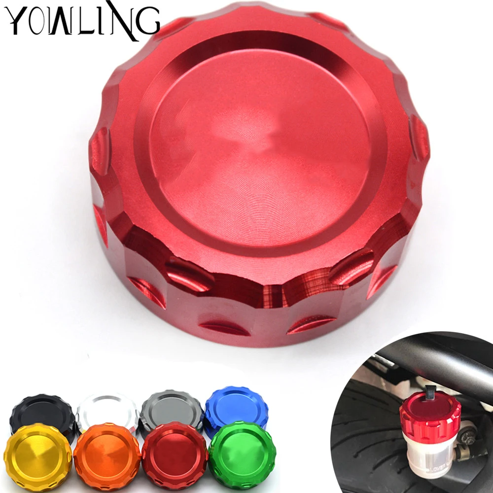 

Motorcycle CNC Cylinder Rear Fuel Brake Fluid Reservoir Cover Tank Cap for Kawasaki Z1000 Z 1000 SX 2012 2013 2014 2015