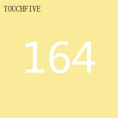 1 шт. TouchFive на выбор, 168 цветов, маркеры для эскизов, маркеры на спиртовой основе, набор цветных маркеров, товары для рукоделия, ручка для школы - Цвет: 164