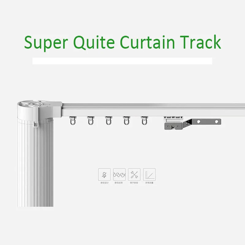Eruiklink Motorized Curtain Track, Smart Home used Motorized Curtain