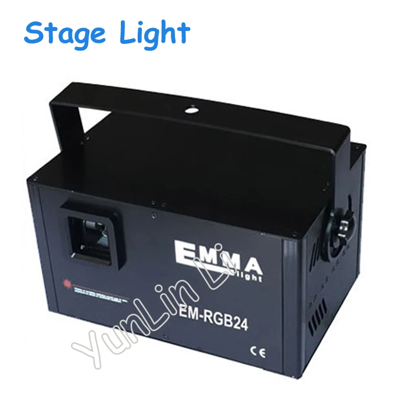 

Stage Light Full Color Animation Laser Lights 30K vibration Mirror DJ KTV Bar Lighting Touch Screen laser Light EM-RGB243