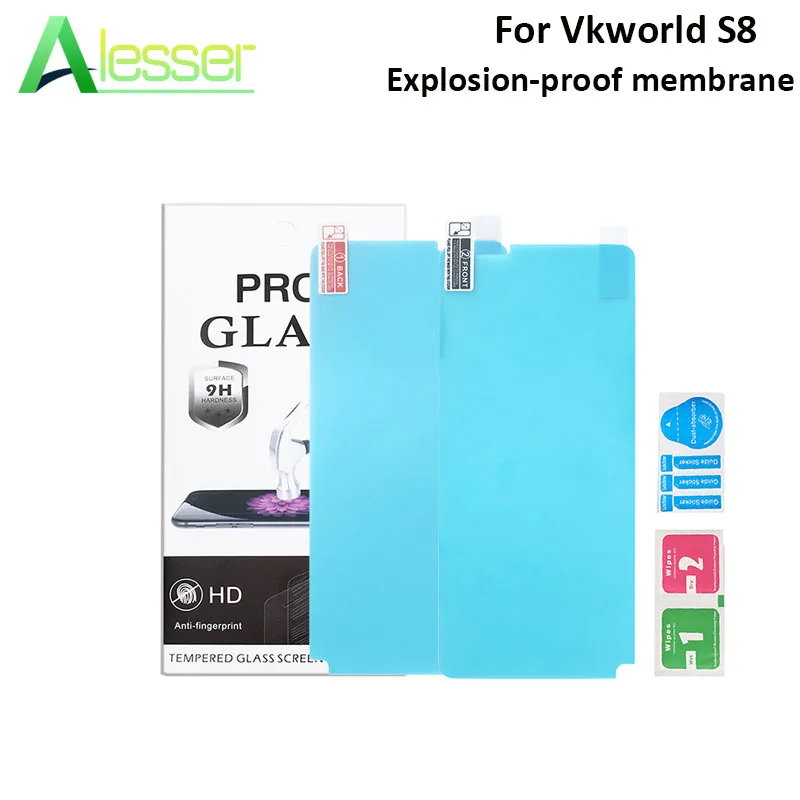 Alesser для 2 шт Vkworld S8 анти-взрывобезопасная защитная пленка ультратонкая Передняя