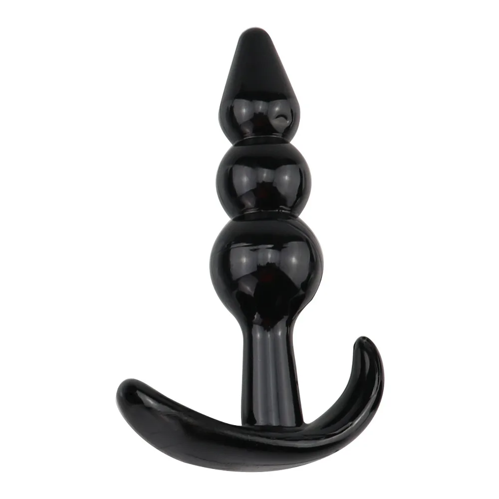 New Soft Silicone Anal Dildo Butt Plug Prostate Massager Adult Gay Products Beads Erotic Sex Toys for Men Women |