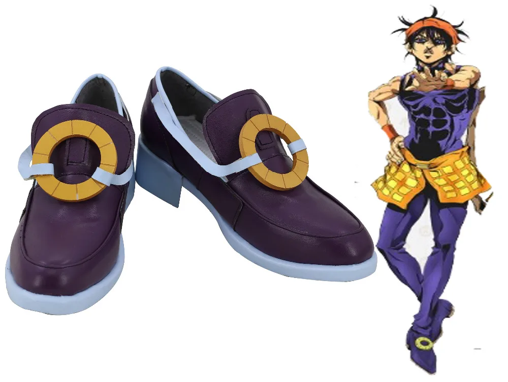 Обувь для костюмированной вечеринки JOJO'S BIZARRE ADVENTURE Ghirga Narancia обувь в стиле аниме