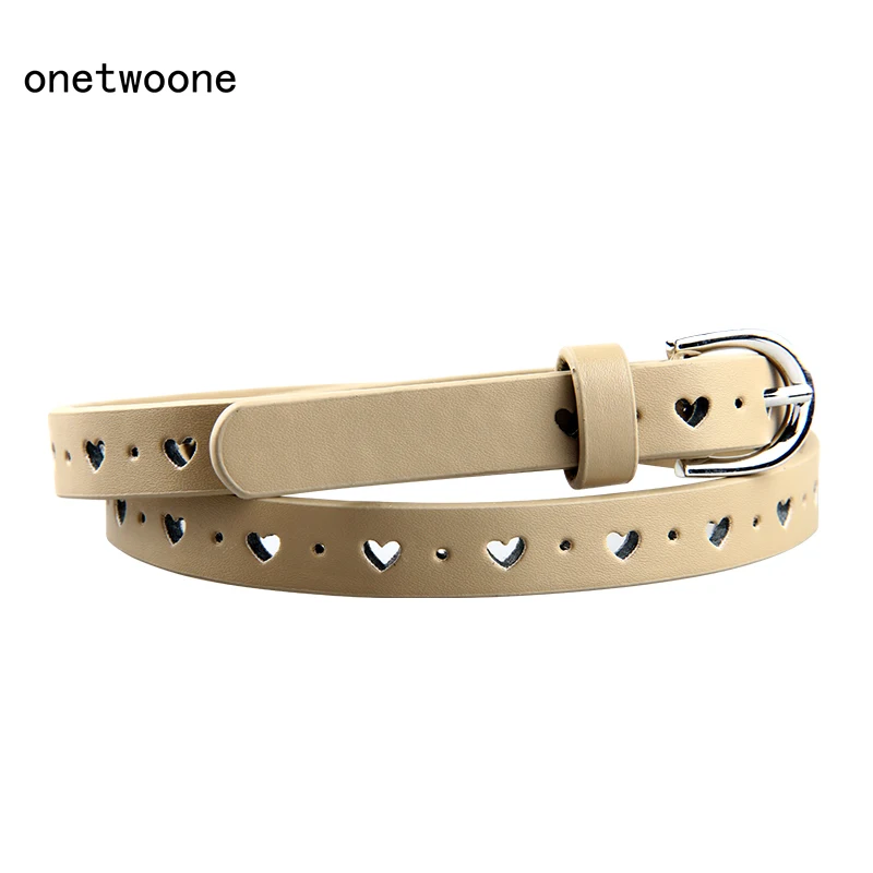 New Fashion Kids Belt Girls Belt Pu Belts for Kids Childrens Girls Christmas gift Pink Black Purple Beige Colors
