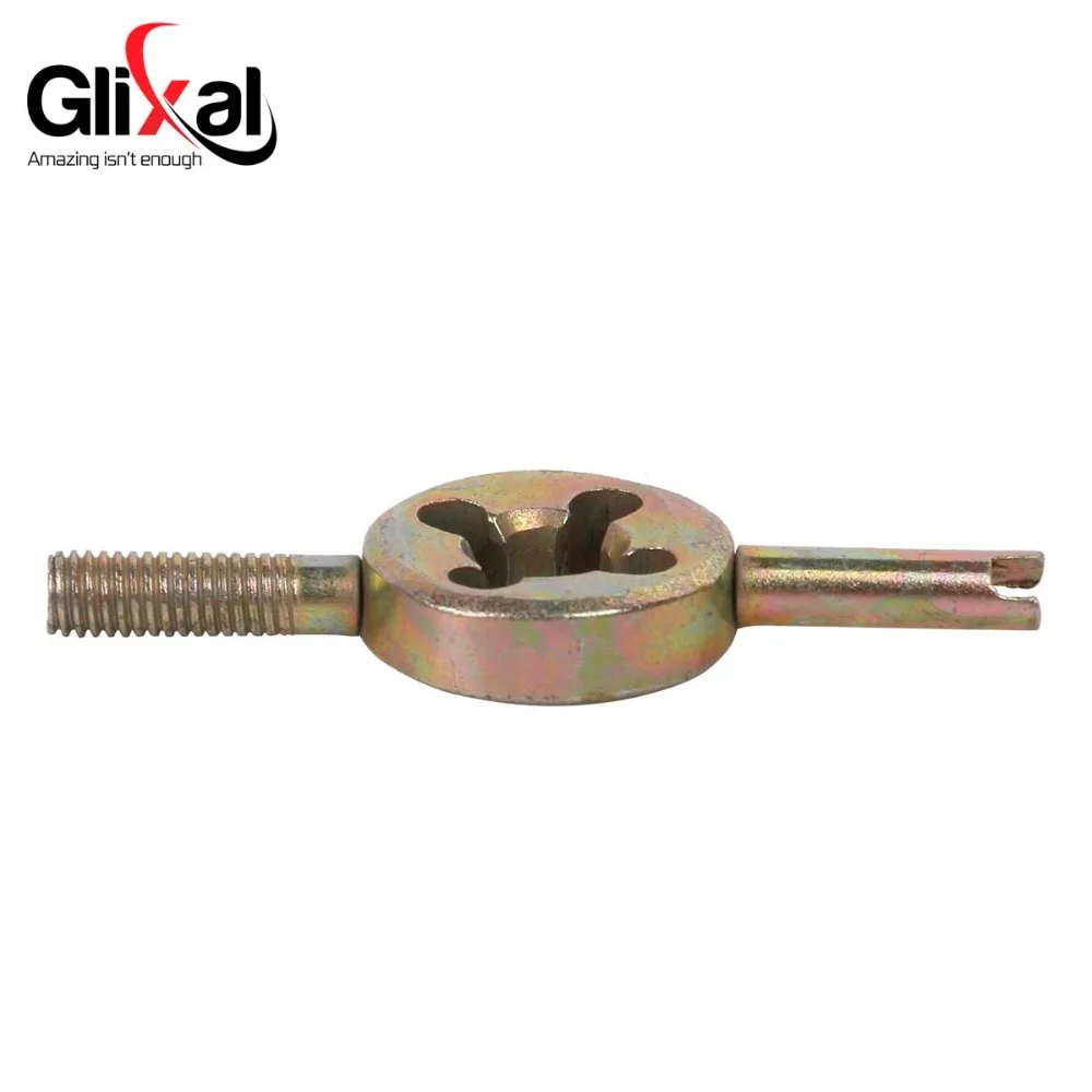 Glixal Steel Tire Valve Core Wrench Removal Tool For Mini Bike E-Bike Bicycle Motorcycle Scooter Moped ATV Go-Kart Repair Tool