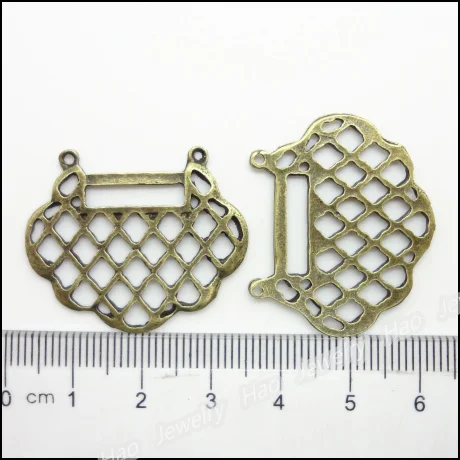 

8pcs Vintage Antique bronze Connector zinc alloy charms pendant DIY Bracelet Necklace metal jewelry accessories