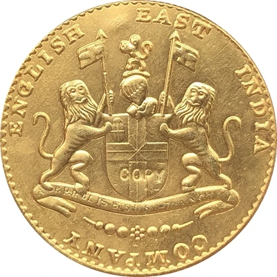 

24-K Gold plated 1819 British coins copy