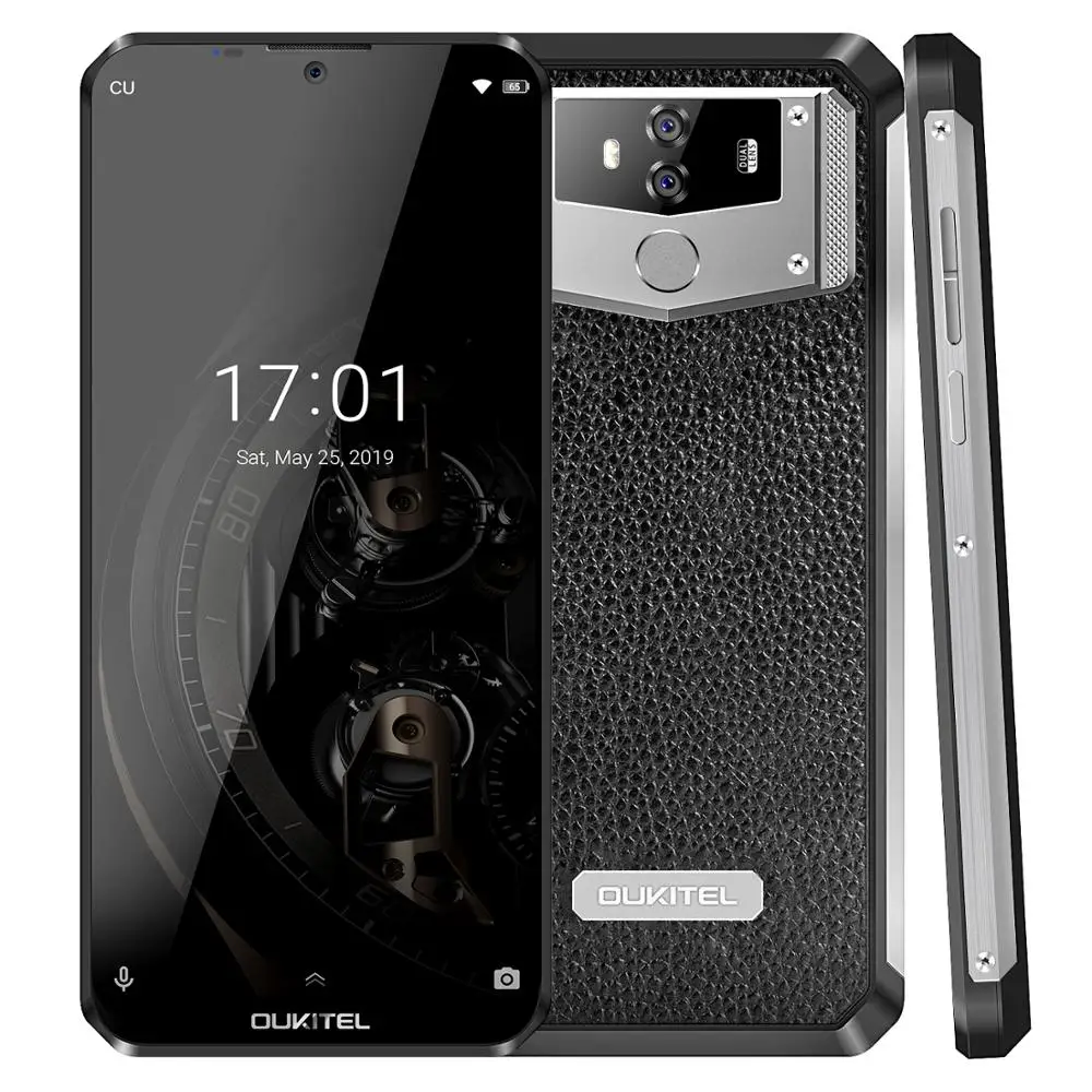  OUKITEL K12 5V 6A Smartphone Android 9.0 Mobile Phone 6.3'' 19.5:9 MTK6765 6G RAM 64G ROM NFC 10000
