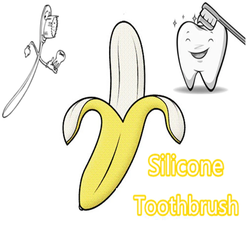 banana teething sticks