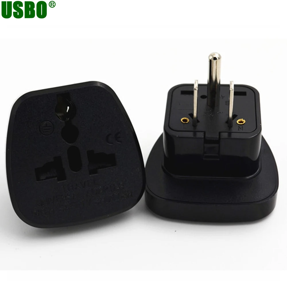 

Universal Japan United States Canada Philippines Thailand power connector AU EU UK swiss italy to US travel adapter plug Type B