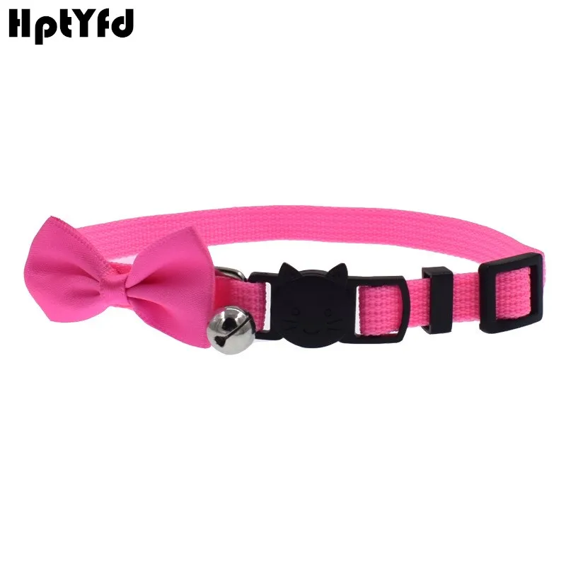 Princess Cat Puppy Collar Small Little Dog Necklace Nylon Kitten Bow