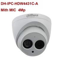 Dahua poe ip camera DH IPC HDW4431C A 4mp Small IR Dome mini Camera h 265