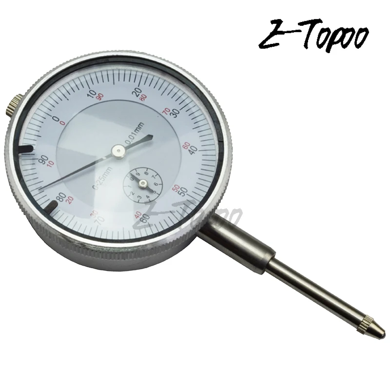 

0-25mm 0.01mm Dial Indicator With Lug Back Dial Gauge Reloj Comparador Bore Gauge Micrometer Measures Tools