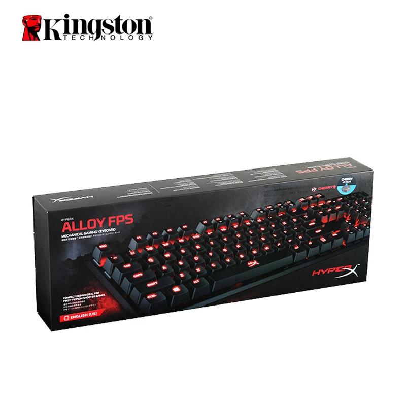 Kingston HyperX сплав FPS электронная спортивная механическая клавиатура вишневая ось