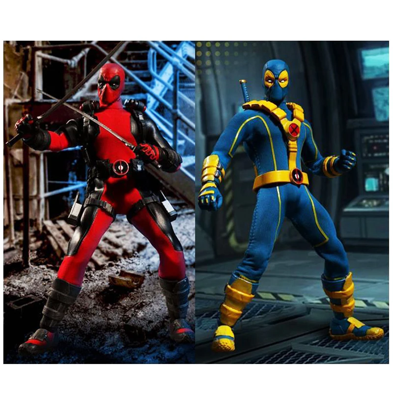 

Free Shipping 6" Marvel Hero X-Men Anti-Hero Deadpool Cotton Cloth Moveable Boxed 16cm PVC Action Figure Model Doll Toys Gift